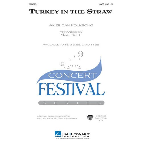 Turkey In The Straw SSA (Octavo)