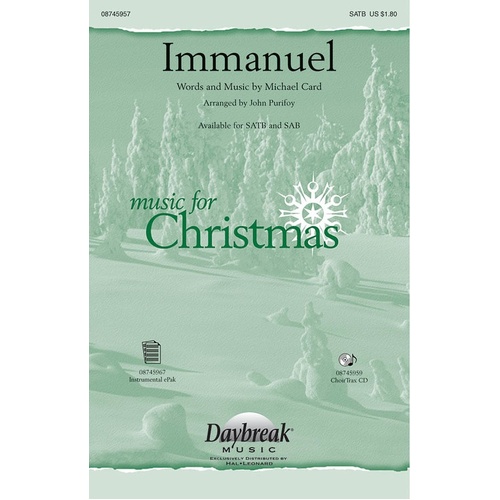 Immanuel ChoirTrax CD (CD Only)