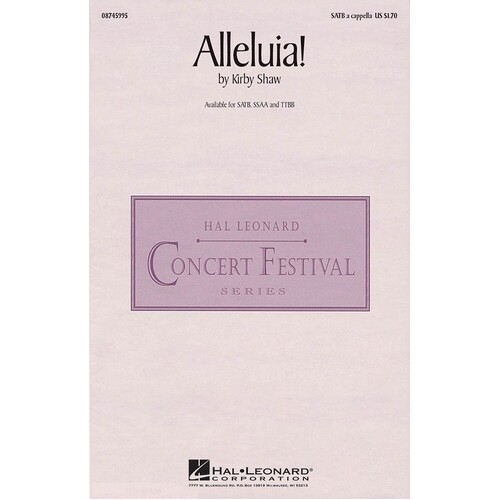 Alleluia SSAA (Octavo)