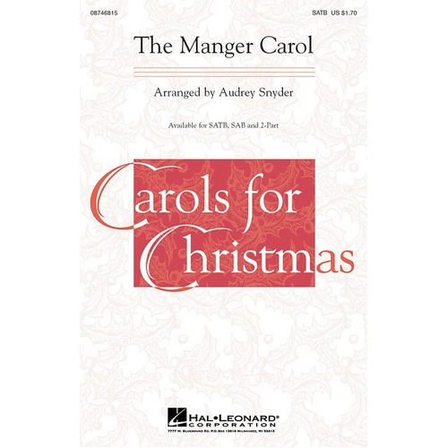 Manger Carol (Away In A Manger) 2Pt (Octavo)