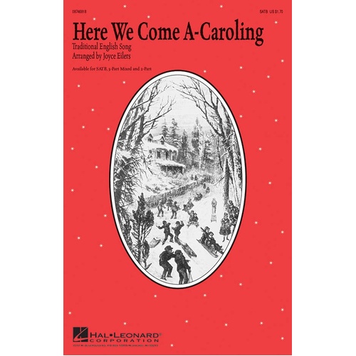 Here We Come A Caroling SATB (Octavo)
