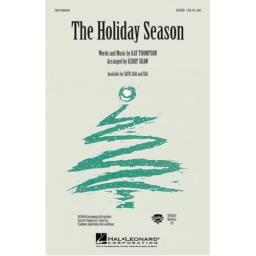 Holiday Season SATB (Octavo)
