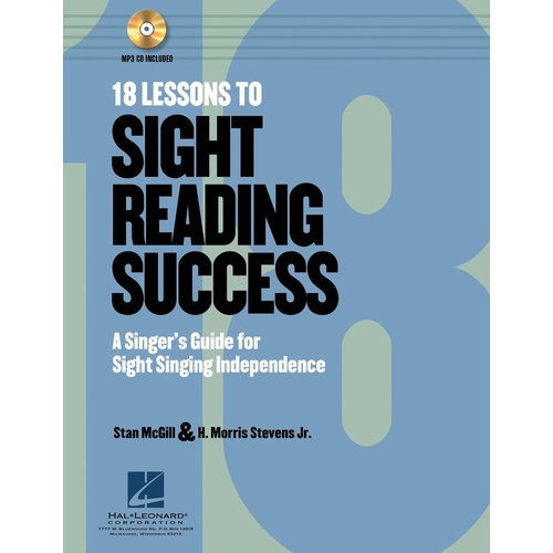 18 Lessons To Sight Reading Success Book/CD (Softcover Book/CD)