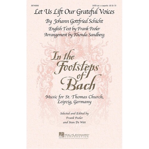Let Us Lift Our Grateful Voices SATB A Cappella