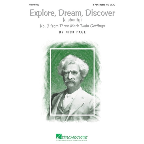Explore Dream Discover (No2 Mark Twain) SSA (Octavo)
