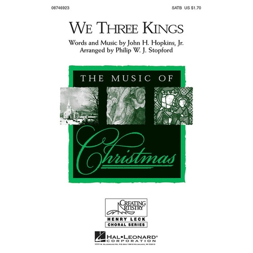 We Three Kings SATB (Octavo)