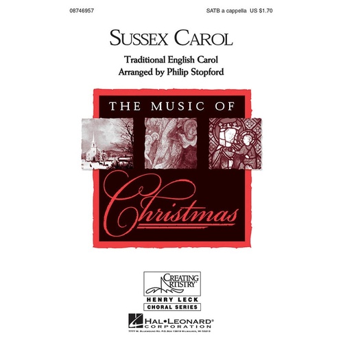 Sussex Carol SATB A Cappella (Octavo)