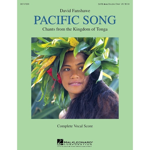 Pacific Song Chants From Tonga SATB Dbl Choir (Octavo)
