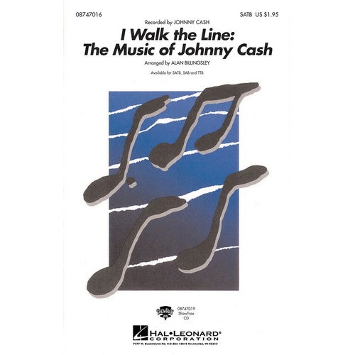 I Walk The Line Music Of Johnny Cash SAB (Octavo)