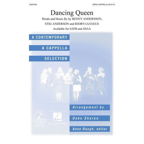 Dancing Queen SATB A Cappella (Octavo)