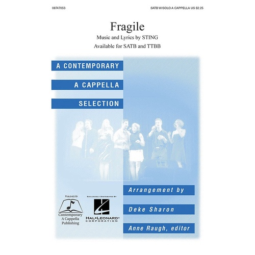 Fragile TTBB Divisi A Cappella (Octavo)