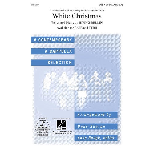 White Christmas TTBB A Cappella (Octavo)