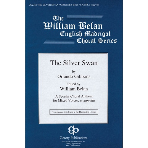 Silver Swan Saatb A Cappella (Octavo)