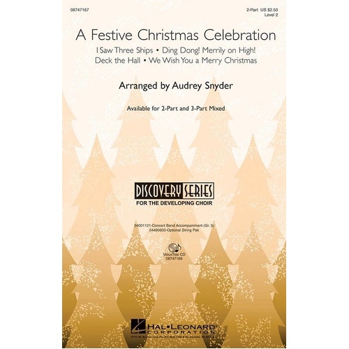 A Festive Christmas Celebration SAB for Choral Performance