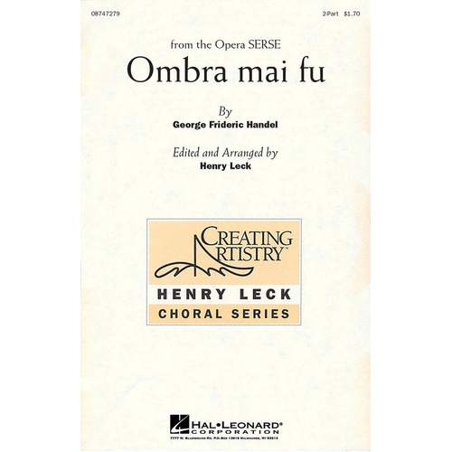 Ombra Mai Fu 2Pt (Octavo)