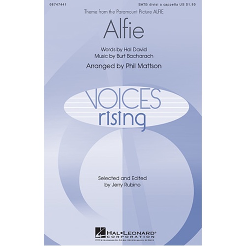 Alfie SATB Divisi A Cappella