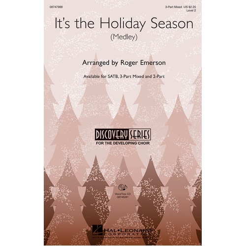 Its Holiday Season (Band and Opt Choir) VtrxCD (CD Only)