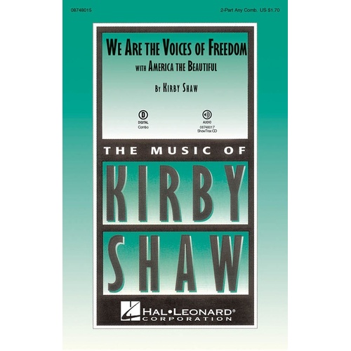 We Are The Voices Of Freedom ShowTrax CD (CD Only)