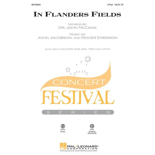 In Flanders Fields ShowTrax CD (CD Only)