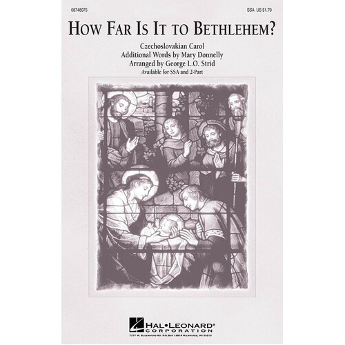 How Far Is It To Bethlehem SSA (Octavo)