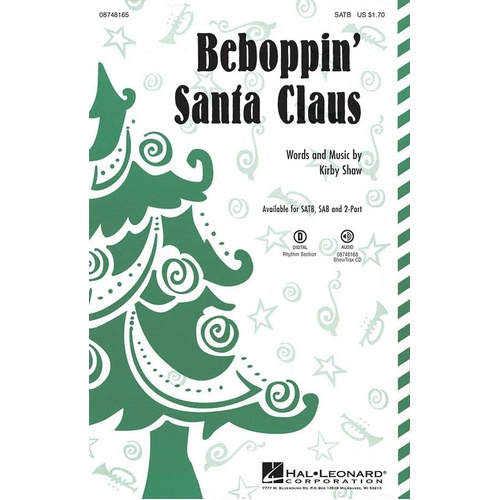 Beboppin€š¬€ž¢ Santa Claus ShowTrax CD (CD Only)