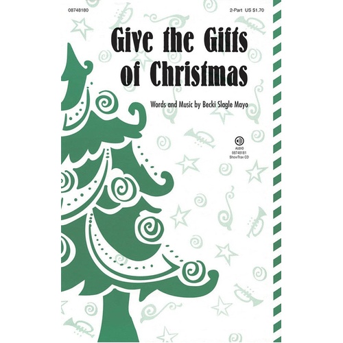 Give The Gifts Of Christmas ShowTrax CD (CD Only)