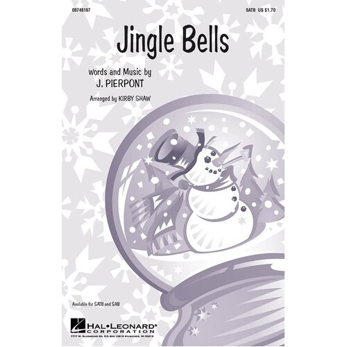 Jingle Bells SAB A Cappella (Octavo)