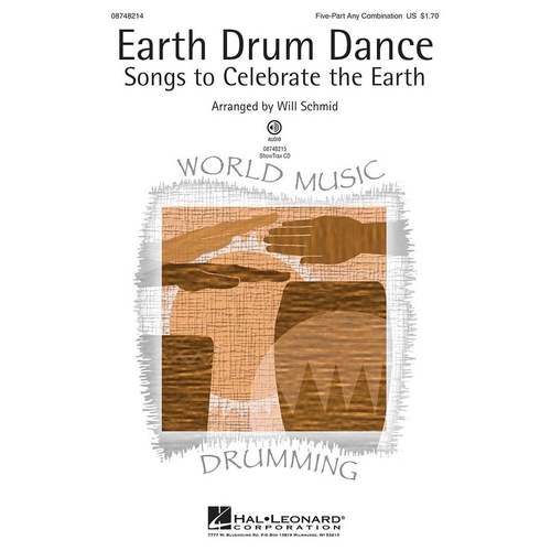 Earth Drum Dance 5 Part Any Combination (Octavo)