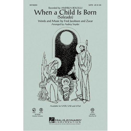 When A Child Is Born Ipak Orchestra (Music Score/Parts)