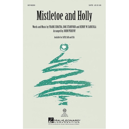 Mistletoe And Holly SSA (Octavo)
