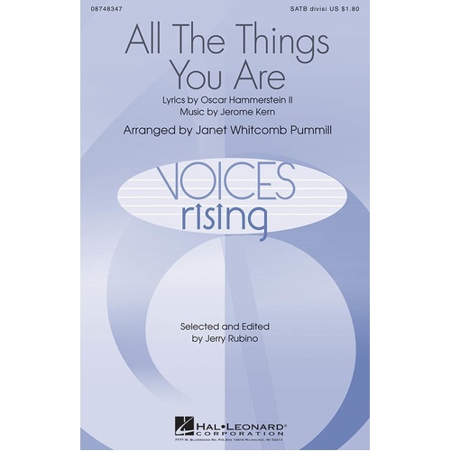 All The Things You Are SATB (Octavo)