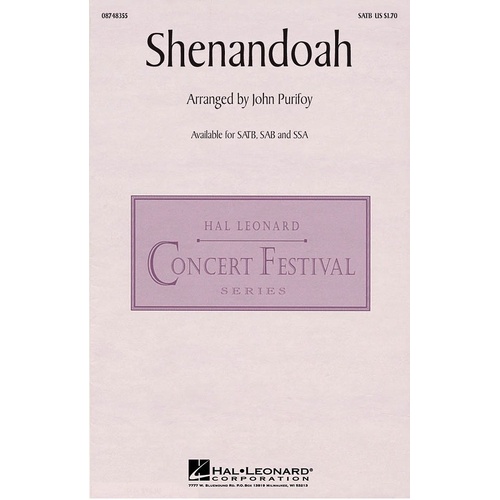 Shenandoah SATB (Octavo)