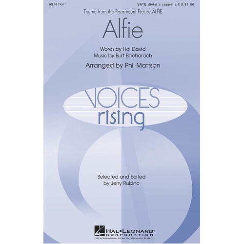 Alfie SSAA A Cappella (Octavo)