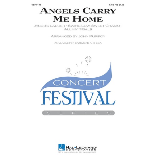 Angels Carry Me Home Medley SAB (Octavo)