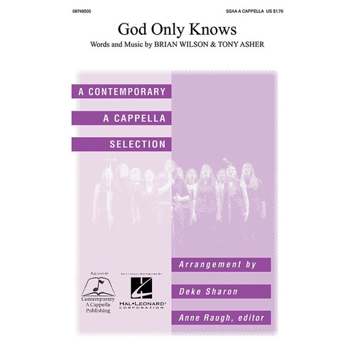 God Only Knows SSAA A Cappella (Octavo)