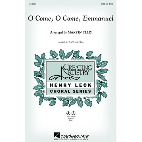 O Come O Come Emmanuel SATB (Octavo)