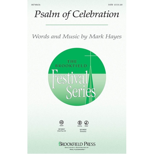 Psalm Of Celebration ChoirTrax CD (CD Only)