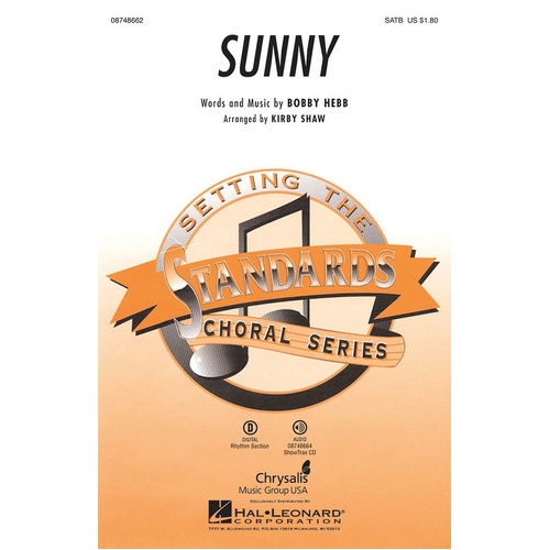 Sunny SATB (Octavo)