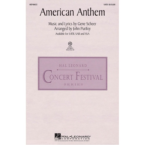 American Anthem SAB (Octavo)