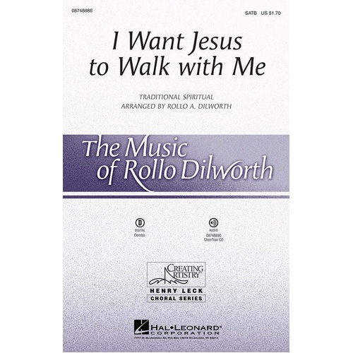 I Want Jesus To Walk With Me ShowTrax CD (CD Only)