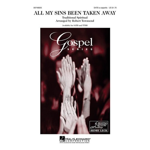 All My Sins Been Taken Away SATB A Cappella (Octavo)