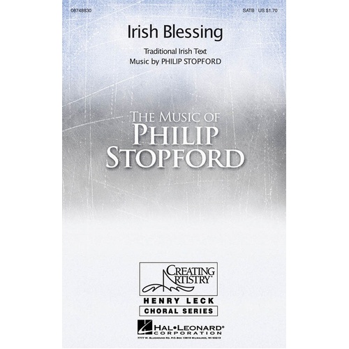 Irish Blessing SATB (Octavo)