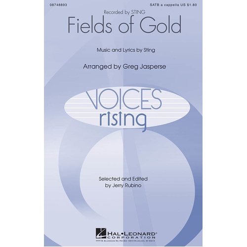 Fields Of Gold SATB Dv A Cappella (Octavo)