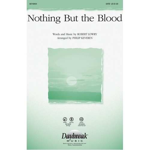 Nothing But The Blood ChoirTrax CD (CD Only)