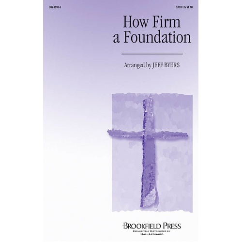 How Firm A Foundation ChoirTrax CD (CD Only)