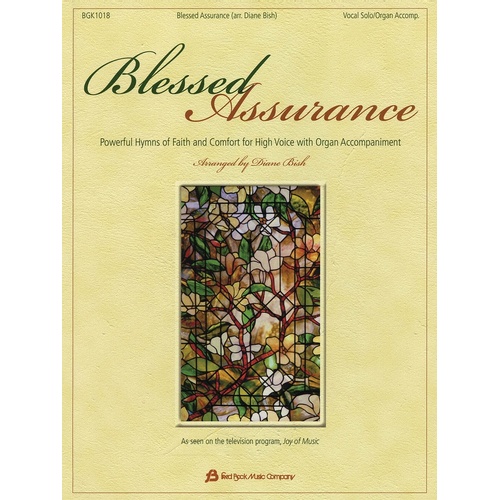 Blessed Assurance Hymns High Voice And Organ (Softcover Book)