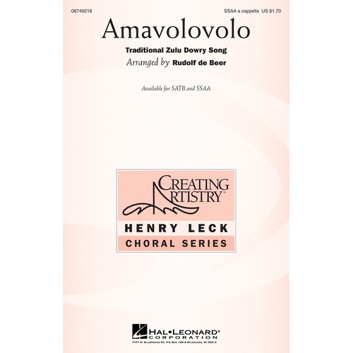 Amavolovolo SSAA (Octavo)