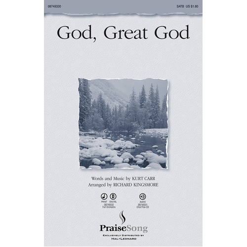 God Great God SATB (Octavo)