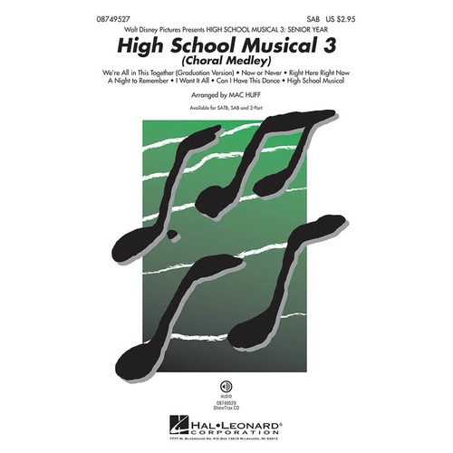 High School Musical 3 Medley SAB (Octavo)