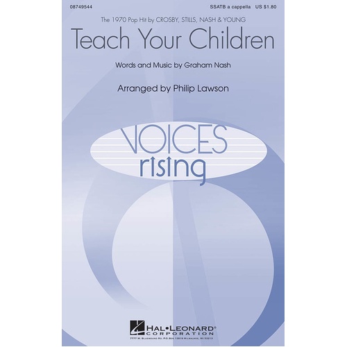 Teach Your Children SSATB A Cappella (Octavo)